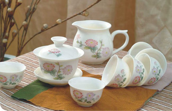 玉瓷茶具 - E239 - 盛世瓷业 (中国 福建省 生产商) - 餐具 - 家居用品 产品 「自助贸易」